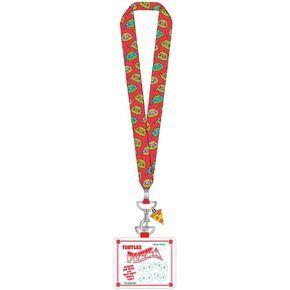Loungefly TMNT PIZZA BOX LANYARD W/PU CARDHOLDER