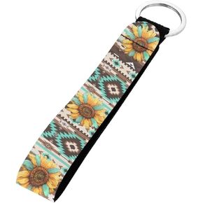 Wristlet Key Chain Lanyard for Car Keys - Long Hand Wrist Lanyard Keychain with Key Ring
