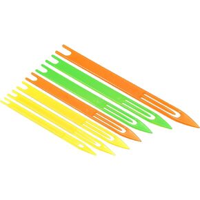 PATIKIL Netting Needle Shuttles 7 Pack Plastic Fishing Net Repair Tool, 3 Color, Size 1# 2# 3# 4# 5# 6# 7#