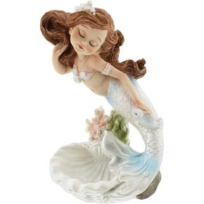 The Bridge Collection Mermaid & Shell Figurine/Jewelry Tray