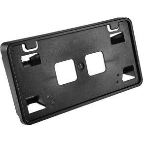 X AUTOHAUX قوس لوحة الترخيص لفورد F150 2021 2022 3.3L V6 5.0L V8 المصد الأمامي إطار لوحة الترخيص قوس حامل تصاعد ML3Z-17A385-AB حامل لوحة الأرقام حامل إطار الترخيص الأسود in Kuwait