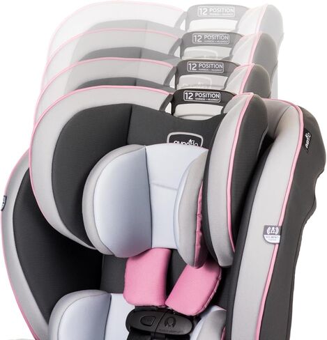 Evenflo EveryKid 3-in-1 Convertible Car Seat (Ontario Gray) in Saudi Arabia