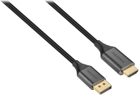 INSIGNIA 1.8 m (6 ft.) DisplayPort/HDMI Cable (NS-PD06502-C) in Saudi Arabia