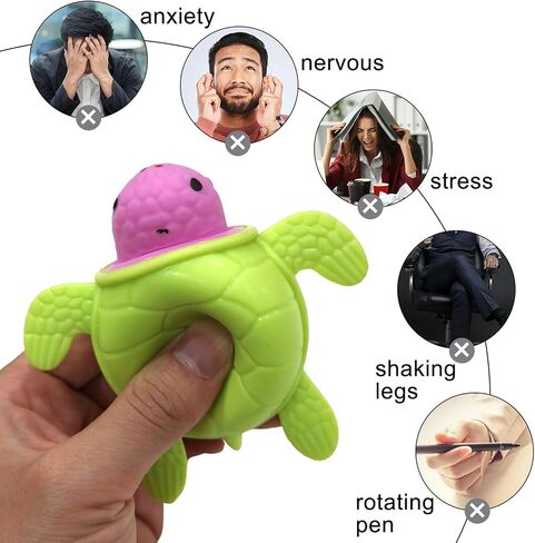 Pig Squeeze Toys -3pcs Squeeze Toys Stress Cabbage with Pig and Rabbit Designs Fidget Toys for Kids and Adults Squeeze Stress Relief Balls for Giif Party Supplies Random Color in Saudi Arabia