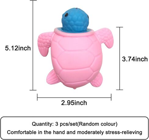 Pig Squeeze Toys -3pcs Squeeze Toys Stress Cabbage with Pig and Rabbit Designs Fidget Toys for Kids and Adults Squeeze Stress Relief Balls for Giif Party Supplies Random Color in Saudi Arabia