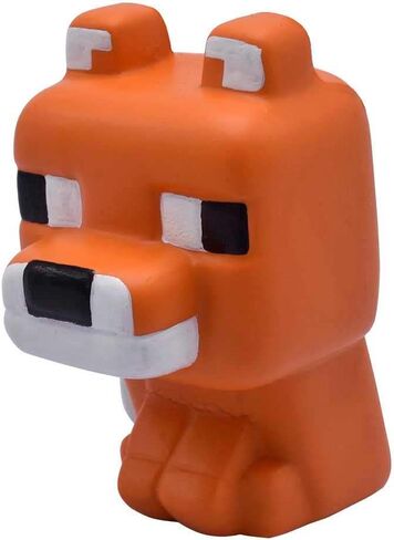 Minecraft Fox Mega SquishMe Series 3 - Perfect for Party Favors, Classroom Prizes, Stress Relief Toys, Fidget and Treasure Boxes - Minecraft Figures, Squishy Animals & Small Toys in Saudi Arabia