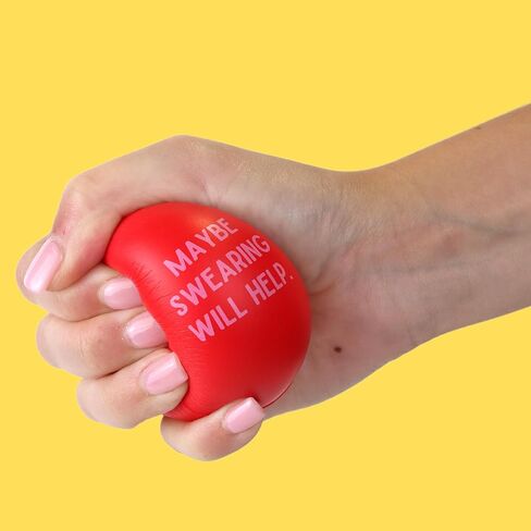 Maybe Swearing Will Help and B****** Be Trippin' Stress Balls, Gag Gifts for Coworkers, 2.48 Inches (Pack of 2) in Saudi Arabia