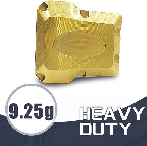 النحاس فرق غطاء 2 قطعة الجبهة الخلفية المحور الإسكان الحال بالنسبة 1/18 RC الزاحف سيارة TRX4M ترقية أجزاء in Kuwait