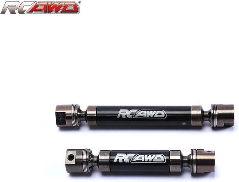 RCAWD for UTB18 Capra Center Driveshafts Upgrades, Slider Rotorshafts 66-76mm & 84-105mm Axles Parts #AXI212005, for Axial 1/18#AXI01002 Black in Saudi Arabia