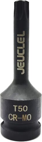 T70 Torx Star 6 Point Impact Bit Socket, T70 1/2-Inch Square Drive 3-Inch Long Torx Socket, Cr-Mo Steel Lengthen Screwdriver Socket Adapter Tool in Saudi Arabia