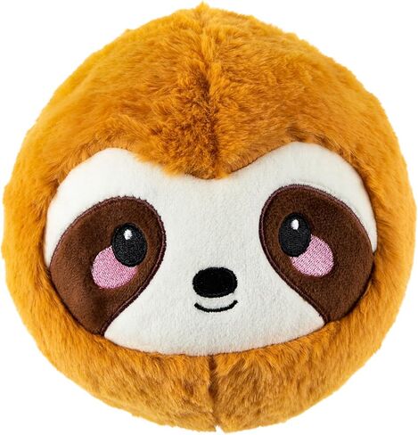 Hero Chuckles Ball Plush Dog Toy - Dog Squeaky Toys - Durable Ball with 3 in 1 Squeaker, Sloth in Saudi Arabia