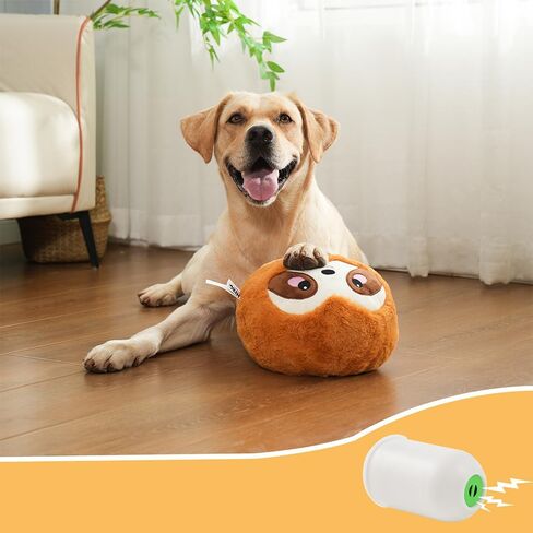 Hero Chuckles Ball Plush Dog Toy - Dog Squeaky Toys - Durable Ball with 3 in 1 Squeaker, Sloth in Saudi Arabia