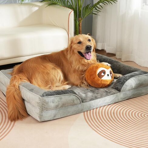 Hero Chuckles Ball Plush Dog Toy - Dog Squeaky Toys - Durable Ball with 3 in 1 Squeaker, Sloth in Saudi Arabia