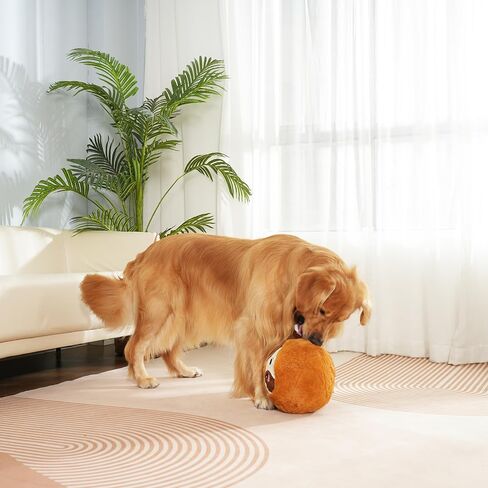 Hero Chuckles Ball Plush Dog Toy - Dog Squeaky Toys - Durable Ball with 3 in 1 Squeaker, Sloth in Saudi Arabia