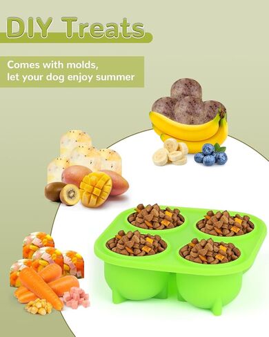 ألعاب للكلاب، لعبة كرة للكلاب، ألعاب للكلاب لإبقائها مشغولة، لعبة توزيع الحلوى للكلاب، ألعاب مطاطية قابلة للتجميد وقابلة للتعبئة، ألعاب تدريب ألغاز الجراء، لعبة ألغاز تفاعلية للكلاب (أصفر) in Kuwait