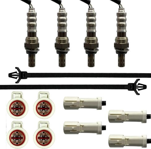4Pack 15716 Oxygen Sensor Compatible with Select 1990-11 Ford, Jaguar, Lincoln, Mazda, Mercury in Saudi Arabia