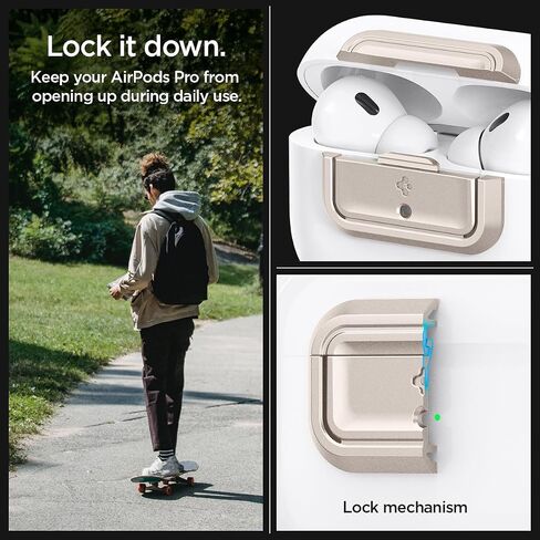 Spigen Lock Fit M [EZ Fit] مشبك قفل لـ AirPods Pro 1 & 2 in Kuwait