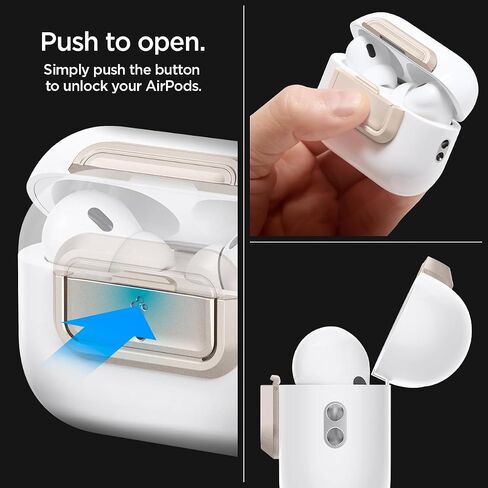 Spigen Lock Fit M [EZ Fit] مشبك قفل لـ AirPods Pro 1 & 2 in Kuwait