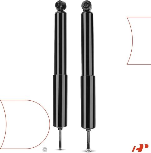 A-Premium Rear Pair (2) Shock Absorber Compatible with Chevy Malibu 2004-2012 & Pontiac G6 2005-2010 & Saturn Aura 2007-2009, Driver and Passenger Side in Saudi Arabia