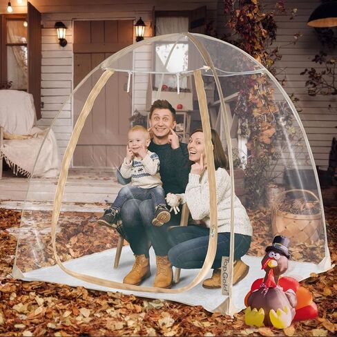 All Weatherproof Pod Sports Tent with Sealed Floor Pop up Cold Weather Shelter Rain Tent Protection for Watching Sports Events, Camping, Fishing, Cheering, Parades in Saudi Arabia