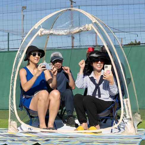 All Weatherproof Pod Sports Tent with Sealed Floor Pop up Cold Weather Shelter Rain Tent Protection for Watching Sports Events, Camping, Fishing, Cheering, Parades in Saudi Arabia