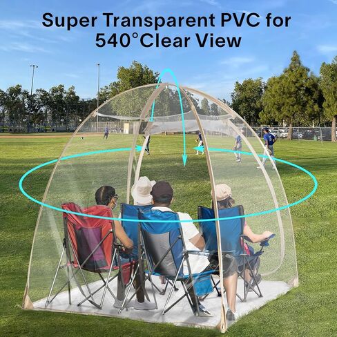 All Weatherproof Pod Sports Tent with Sealed Floor Pop up Cold Weather Shelter Rain Tent Protection for Watching Sports Events, Camping, Fishing, Cheering, Parades in Saudi Arabia