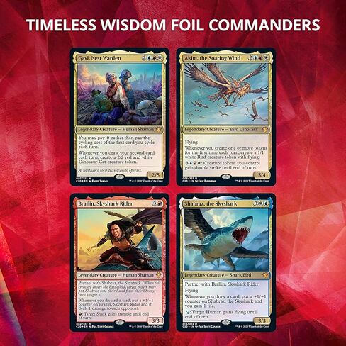 Magic The Gathering Ikoria: Lair of Behemoths Commander Decks | All 5 Decks | 20 Foil Legendary Creatures (C74210000) in Saudi Arabia
