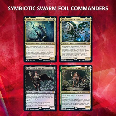 Magic The Gathering Ikoria: Lair of Behemoths Commander Decks | All 5 Decks | 20 Foil Legendary Creatures (C74210000) in Saudi Arabia