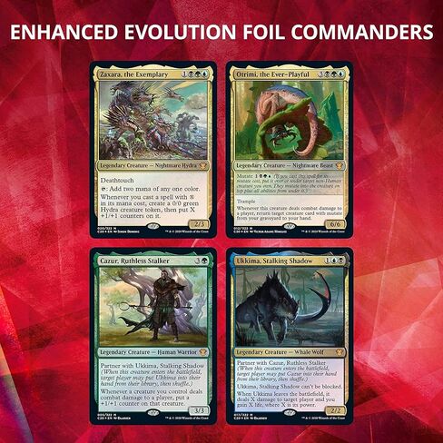 Magic The Gathering Ikoria: Lair of Behemoths Commander Decks | All 5 Decks | 20 Foil Legendary Creatures (C74210000) in Saudi Arabia