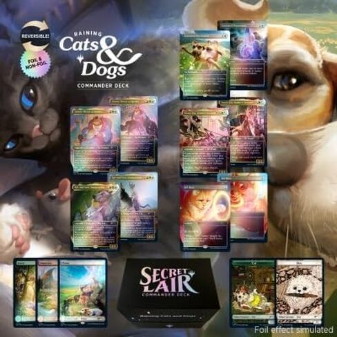 Magic: The Gathering Secret Lair: Secret Lair Commander Deck: Raining Cats and Dogs in Saudi Arabia