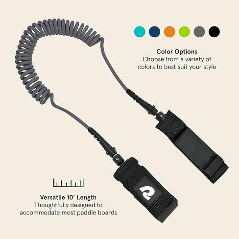 Retrospec Stand Up Paddle Board Coiled Leash in Saudi Arabia