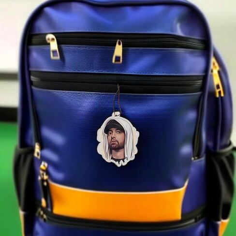 Eminem Air Freshener Car Merch، بطاقة تعليق برائحة اللافندر للسيارات أو المنزل، ملحقات السيارة، تزيين الغرفة، هدايا عيد الميلاد أو عيد الميلاد للابنة والنساء والفتيات والأصدقاء والأشياء المضحكة in Kuwait