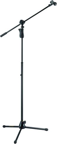 Hercules MS632B EZ Grip Tripod Microphone Stand W/2 in 1 Boom & Mic Clip, Black in Saudi Arabia