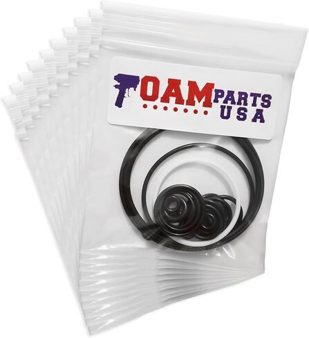 10 Complete O-Ring Rebuild Kits Compatible with Graco Fusion 246355 for Air Purge, Available from Foam Parts USA in Saudi Arabia