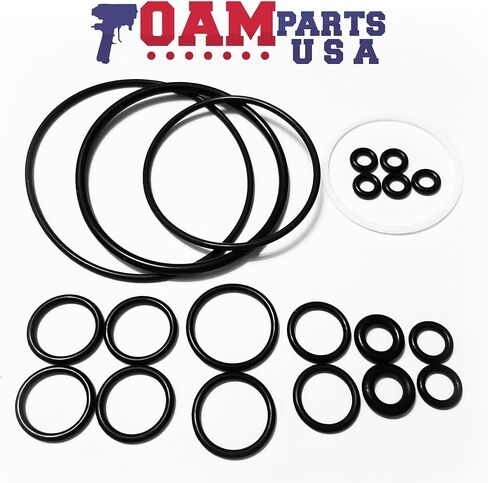 10 Complete O-Ring Rebuild Kits Compatible with Graco Fusion 246355 for Air Purge, Available from Foam Parts USA in Saudi Arabia
