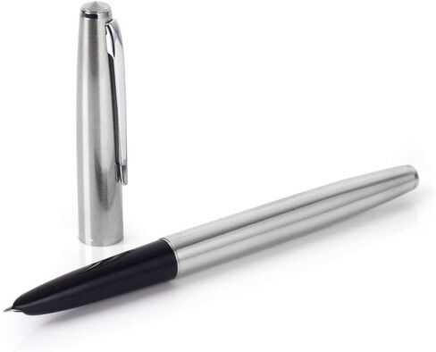 Gullor 5 PCS Stainless Steel EF Nib Classic Fountain Pens Set with Ink Converters in Saudi Arabia