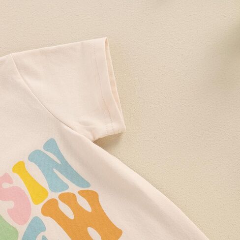 Cousin Crew T-shirts for Baby Boy Girl Short Sleeve Letter Print Romper Jumpsuit Infant Summer Consin Outfits in Kuwait