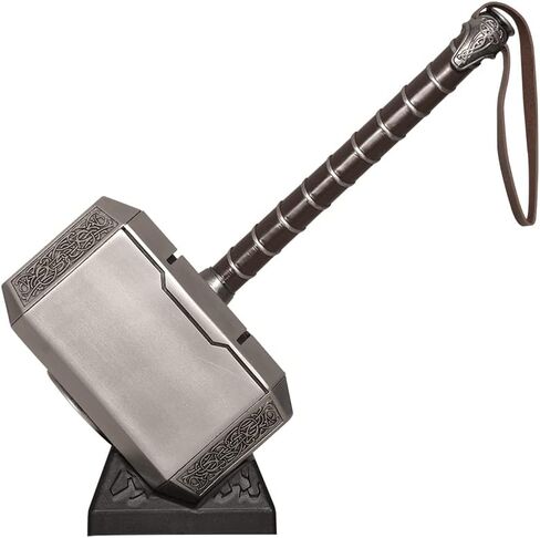 مطرقة من الراتنج مقاس 16.9 بوصة مع قاعدة بلاستيكية قابلة للإضاءة لأزياء الرسوم المتحركة، ودعائم أداء الأزياء، وديكور المنزل in Kuwait