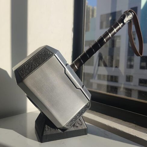 مطرقة من الراتنج مقاس 16.9 بوصة مع قاعدة بلاستيكية قابلة للإضاءة لأزياء الرسوم المتحركة، ودعائم أداء الأزياء، وديكور المنزل in Kuwait