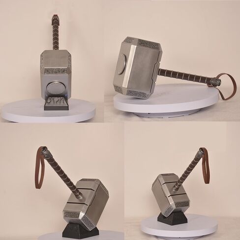 مطرقة من الراتنج مقاس 16.9 بوصة مع قاعدة بلاستيكية قابلة للإضاءة لأزياء الرسوم المتحركة، ودعائم أداء الأزياء، وديكور المنزل in Kuwait