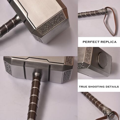 مطرقة من الراتنج مقاس 16.9 بوصة مع قاعدة بلاستيكية قابلة للإضاءة لأزياء الرسوم المتحركة، ودعائم أداء الأزياء، وديكور المنزل in Kuwait