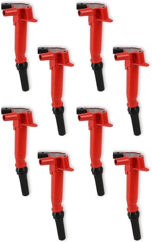 82748 MSD Ignition Coil - Ford F-Series - 6.2L V8 - Red - 8-Pack in Saudi Arabia