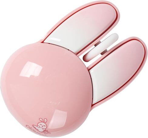 Wireless Mouse Cute Pink Mouse Kawaii Bunny Shape Rabbit Design Portable Silent Lightweight Quiet Cordless USB Optical Cordless Mice for PC Laptop Computer Mac MacBook Pro Desktop HP Kids Girls Gift in Kuwait