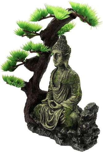 ديكورات تمثال بوذا لحوض السمك - شجرة توفر الظل والمأوى لتمثال بوذا تمثال حوض السمك in Kuwait