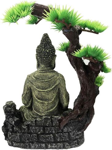 ديكورات تمثال بوذا لحوض السمك - شجرة توفر الظل والمأوى لتمثال بوذا تمثال حوض السمك in Kuwait