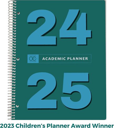 Order Out Of Chaos Academic Planner 2025-2026 Daily Weekly and Monthly Calendar, School Agenda Book, July 2025-June 2026 planner 8.5 x 11 Homework Organizer (Bubble Gum) in Kuwait