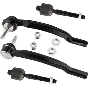 4 PCS Inner and Outer Tie Rod End Kit EV800283, ES800858, ES800857 for Volvo V70 2001-2002 (X/C ONLY),for Volvo XC70 2003-2007 All Models,for Volvo XC90 2003-2014 All Models in Saudi Arabia