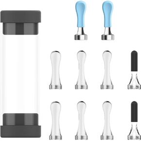 Bebird Replacement Tips Ear, 10 PCS Ear Wax Removal Tips for Wet/Dry Earwax Cleaning, Original BEBIRD Ear Cleaner Tips Ear Wax Removal Tool Set for R1/W3/R3/M9/T15/X3/D3Pro/X1+Plus (Dia. 3.5mm)