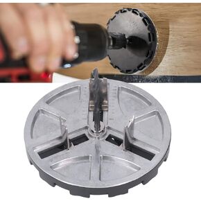 Adjustable Punching Saw, Heavy Duty Circular Punch Saw Round Hole Opener Tool For Wood Plastic Plumbing