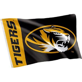 Desert Cactus University of Missouri Flag Tigers MU Mizzou Flags Banners 100% Polyester Indoor Outdoor 3x5 (Team Name) in Saudi Arabia
